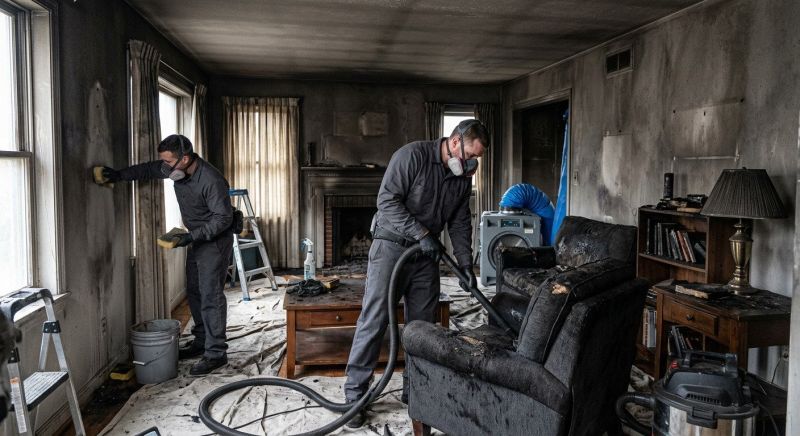 Smoke Damage Restoration in Santa Rosa, CA