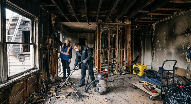 Commercial Fire Damage Repair in Marin County, CA