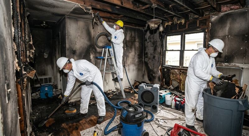 Fire Damage Cleanup in Santa Rosa, CA