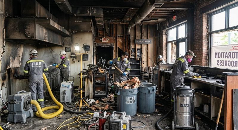 Residential Fire Restoration in Napa, CA