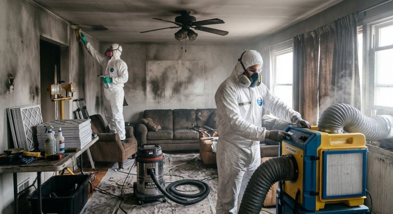 Smoke Damage Remediation in Marin County, CA