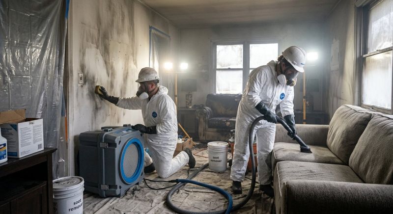Soot Damage Repair in Austin, TX